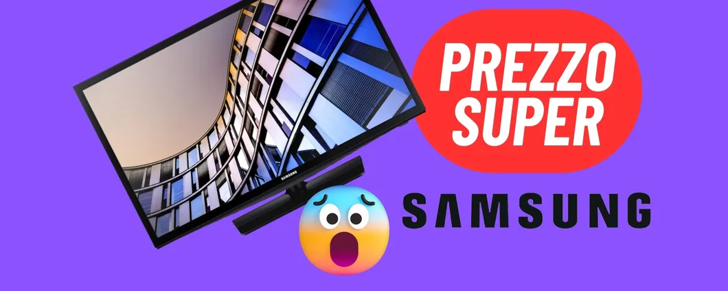 La TV Samsung  PERFETTA per la Camera da letto: PREZZACCIO (-24%) HD, 24 POLLICI