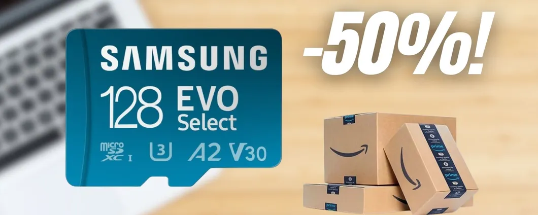 microSD Samsung a metà prezzo su Amazon per il Black Friday (-50%)