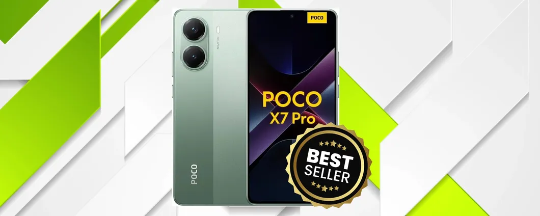 POCO X7 Pro 5G (8/256GB) a questo prezzo è il RE della fascia media