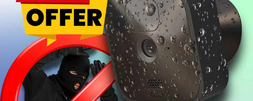 PROTEGGI la tua casa con Blink Outdoor: al 40% in meno è UN'OCCASIONE UNICA!