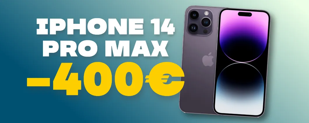 iPhone 14 Pro Max 128GB, il nuovo MINIMO STORICO è servito: -400€ su eBay!
