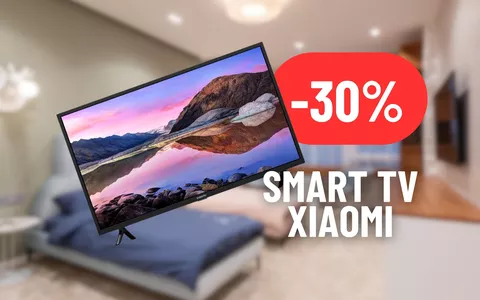 Smart TV Xiaomi: HD, 32 Pollici, perfetta per ambienti piccoli al 30% di  SCONTO