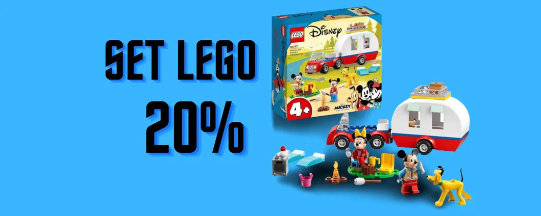 SET LEGO 10777 Disney Mickey and Friends: CALA A PICCO il prezzo con lo SCONTO