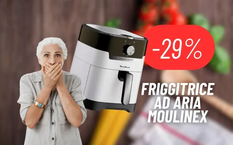 La friggitrice ad aria a meno di 100€ assicura piatti buoni e sani: MAXI PROMO