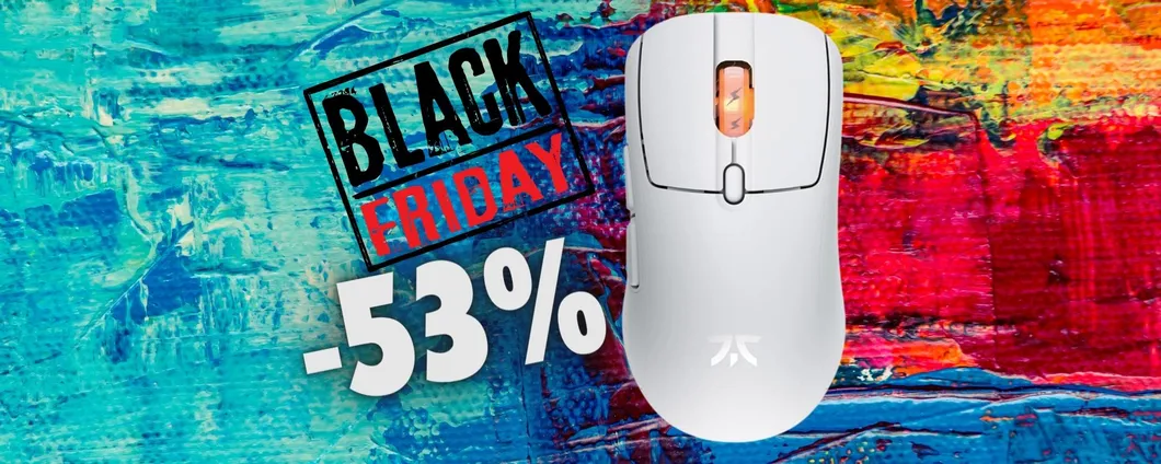 Mouse wireless da gaming con sensore Pixart 3370 a SOLI 44€