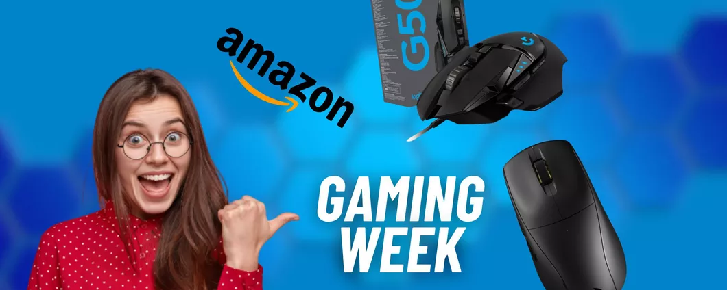 Top mouse da gaming in offerta durante la Gaming Week di Amazon