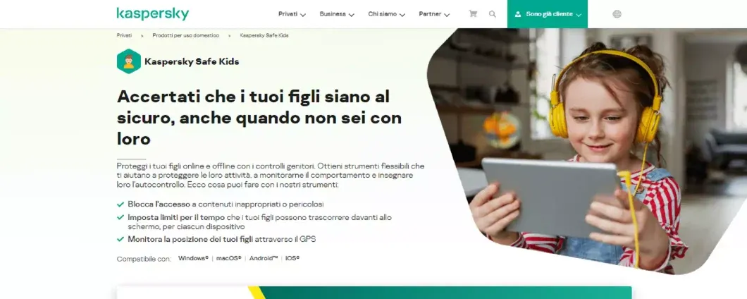 Navigazione sicura per i più piccoli: scopri Kaspersky Safe Kids