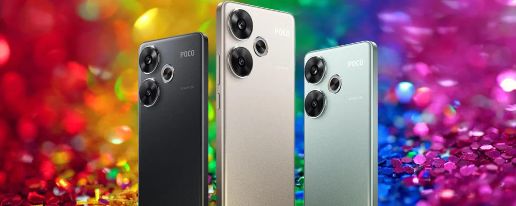 Poco F6 da 256GB con ricarica da 90W e doppia fotocamera da 50MP (-140€)