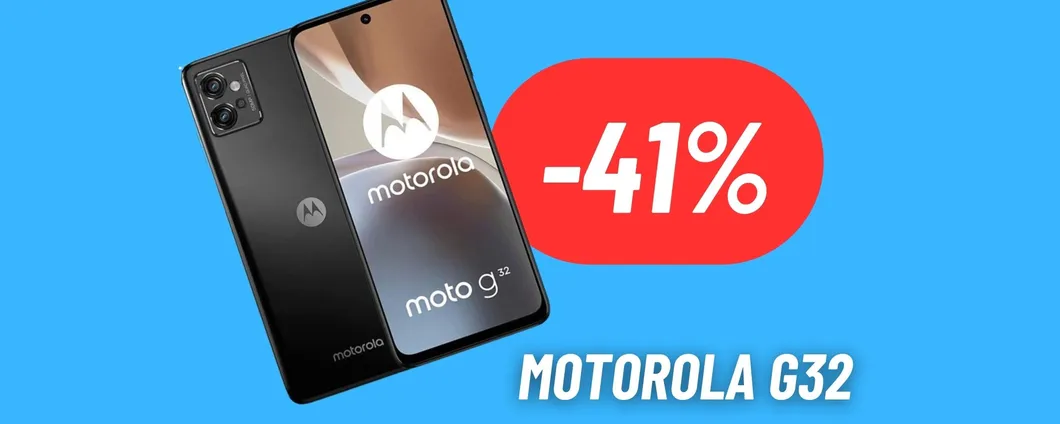 Il Motorola g32 è in OFFERTA ad un PREZZO RIDICOLO: smartphone per tutti!