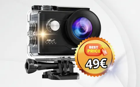 Immortala le tue vacanze con ACTION CAM 4K in super offerta Amazon: scoprila oggi!