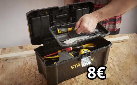 SOLO 8€ per la Cassetta porta Utensili STANLEY: la marca migliore al prezzo più basso!