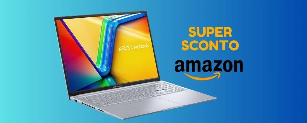 Asus Vivobook 15 a PREZZO SCONTATO su Amazon, RISPARMI 150 euro!