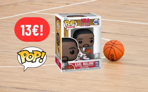 KARL MALONE, la leggenda NBA in versione FUNKO POP al 19% di SCONTO!