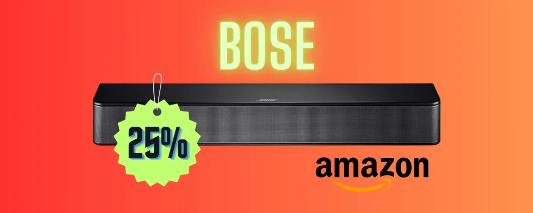 SUPER PROMO sulla soundbar definitiva Bose: OFFERTA IMPERDIBILE