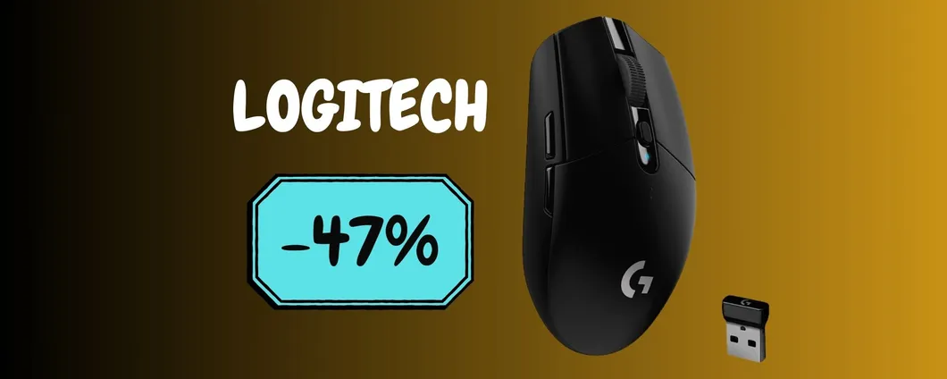 Il mouse da gaming Logitech da veri pro è IN MAXI SCONTO