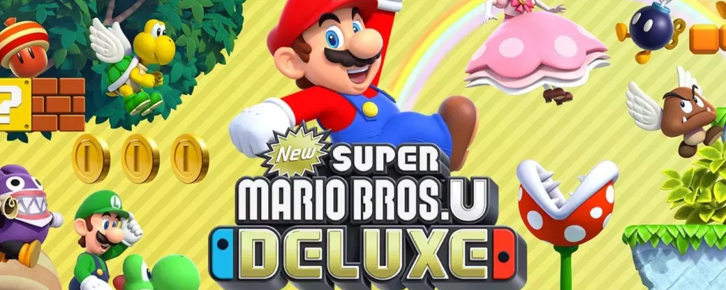 New Super Mario Bros. U Deluxe a meno di 50€ per la tua Nintendo Switch