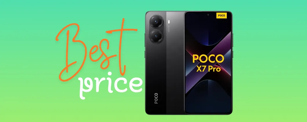 Xiaomi POCO X7 Pro da 512GB in super offerta su Amazon con sconto di 50€