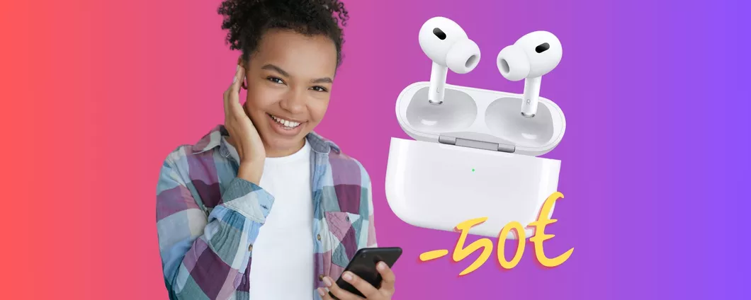 AirPods Pro (2ª generazione) con custodia MagSafe (-50€ Amazon)