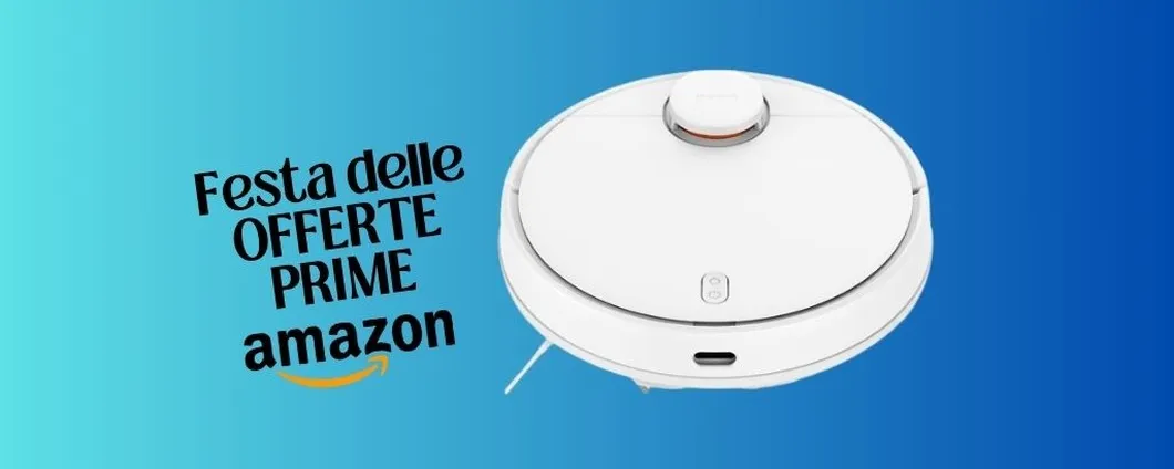 Festa delle Offerte Prime: Xiaomi Robot Vacuum a MENO di 200 euro!