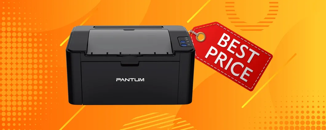 Stampante laser Pantum P2502W: qualità e velocità in offerta imperdibile su Amazon