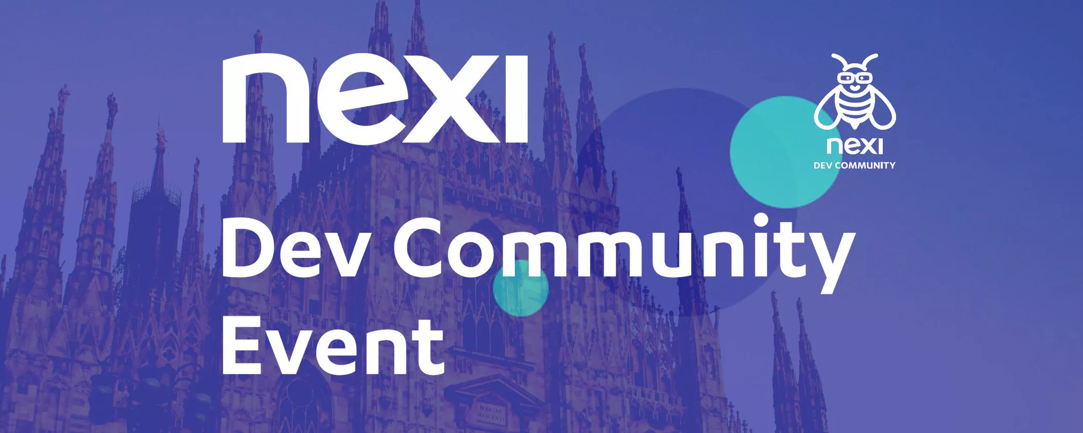 Nexi Dev Community Event 2023: Milano, 16 Novembre