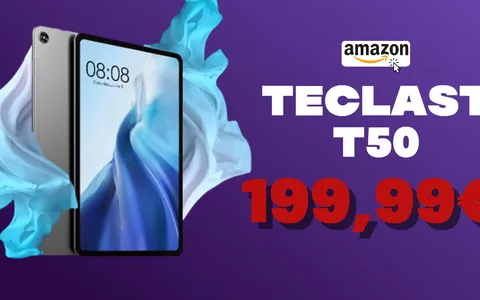 Teclast T50 è il tablet da Gaming con display 2K e oggi costa MENO DI 200€
