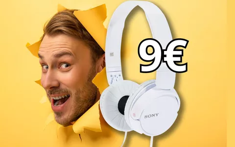 FOLLIA: solo 9€ per le CUFFIE SONY On-Ear: perfetta idea regalo low cost!