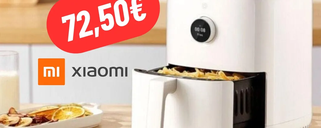 Cuoci i tuoi pasti con la Friggitrice ad Aria XIAOMI: IN SCONTO su eBay