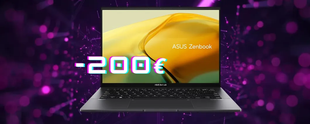 ASUS Zenbook 14 con Ryzen 5 a 200€ in meno è da prendere al volo