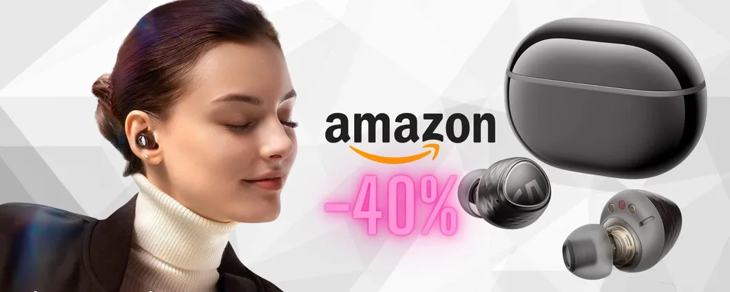 SoundPEATS Engine 4 in DOPPIO SCONTO su Amazon (-40%)