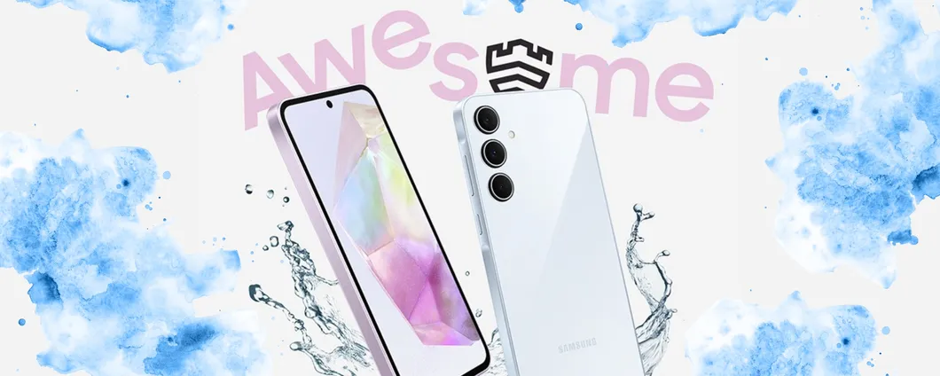 Samsung Galaxy A35 5G da 128GB + Clear Cover in omaggio al 36%