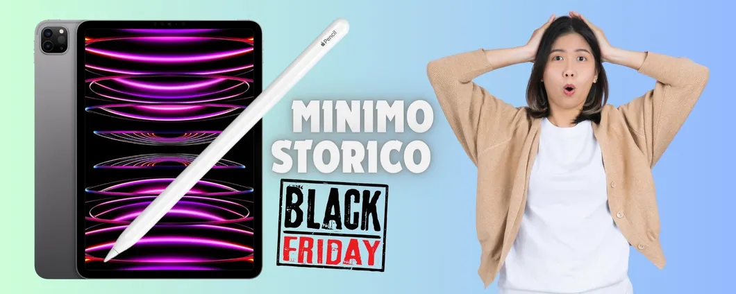 La MITICA Apple Pencil (2a generazione) al MINIMO STORICO