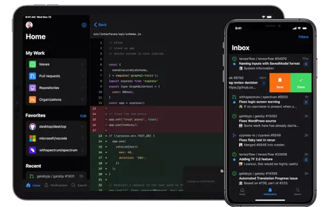 GitHub: App mobile, notifiche smart e code search