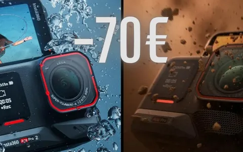 Insta360 Ace Pro 2: qualità 8K e risparmio di 70€ su Amazon