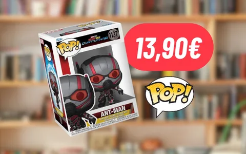 Il Funko Pop di Ant-Man è in PROMOZIONE a 13,90€: SCONTO SUPER COMPETITIVO