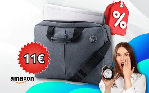 Scopri la Borsa HP a tracolla per il Notebook: spendi SOLO 11€ ed è anche una idea regalo!