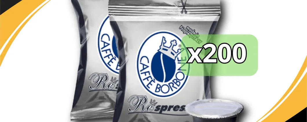 200 CAPSULE BORBONE a prezzo sbalorditivo: scoprilo su eBay e fai scorta!