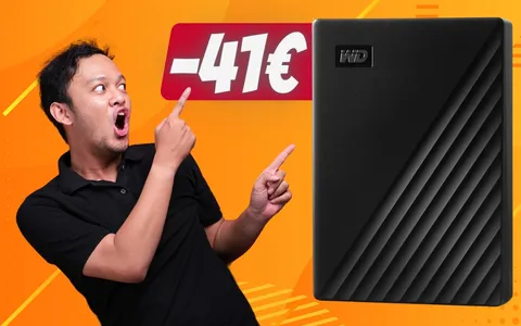 Hard Disk portatile da 4TB firmato WD a PREZZO BASSISSIMO