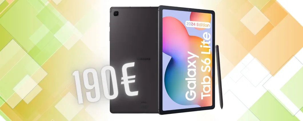 Samsung Galaxy Tab S6 Lite con S Pen inclusa a PREZZO SHOCK
