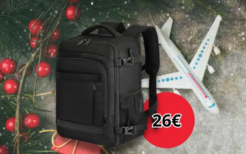 Zaino Ryanair a soli 26€ per il tuo Natale AL CALDO senza pensieri