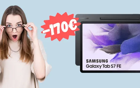 Samsung Galaxy Tab S7 FE a un OTTIMO PREZZO su Amazon