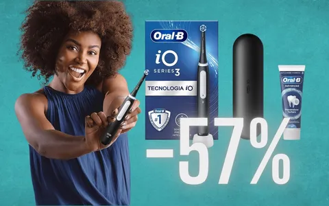 Offerta imperdibile per Oral-B iO 3: spazzolino elettrico professionale al 57%