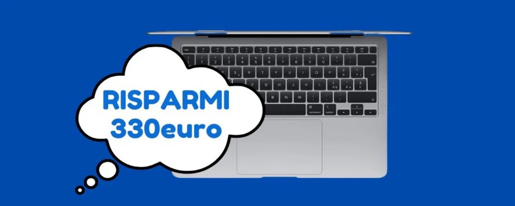 SUPER PROMO AMAZON: MacBook Air scontato di ben 330 euro