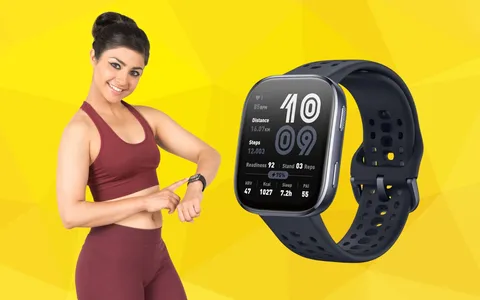 AMAZFIT Bip 6: autonomia di 14 giorni, display AMOLED, GPS e mappe