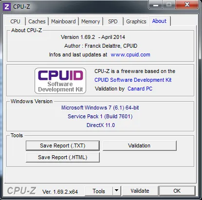 CPU - Z per Windows: gratis | Download HTML.it