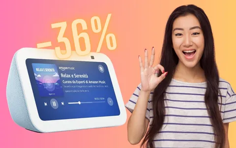 Echo Show 5: Alexa, videochiamate controllo remoto e molto altro a soli 69€