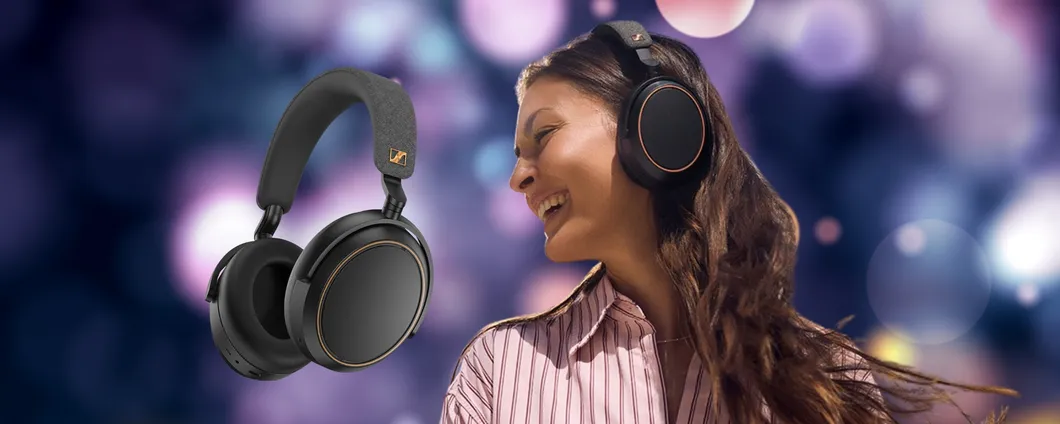 Cancellazione del rumore e 60h di audio: Sennheiser MOMENTUM 4 wireless