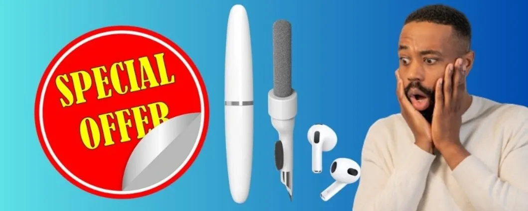 Kit pulizia auricolari a MENO DI 5 euro su Amazon, SOLO PER OGGI!