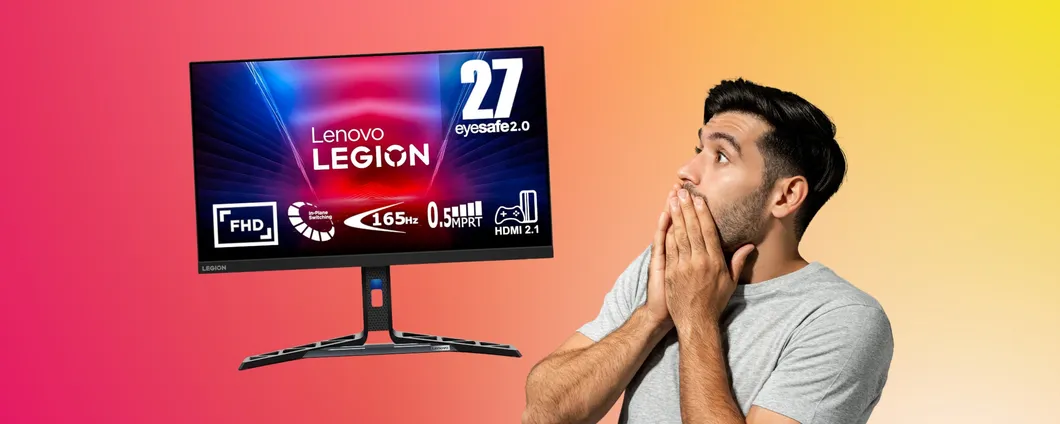 Lenovo Legion R27i-30: il monitor gaming da 27