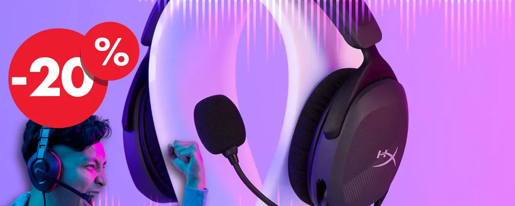 Cuffie da Gaming: audio IMMERSIVO e prezzo piccolissimo di soli 39€ su Amazon!